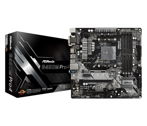ASRock B450M Pro4